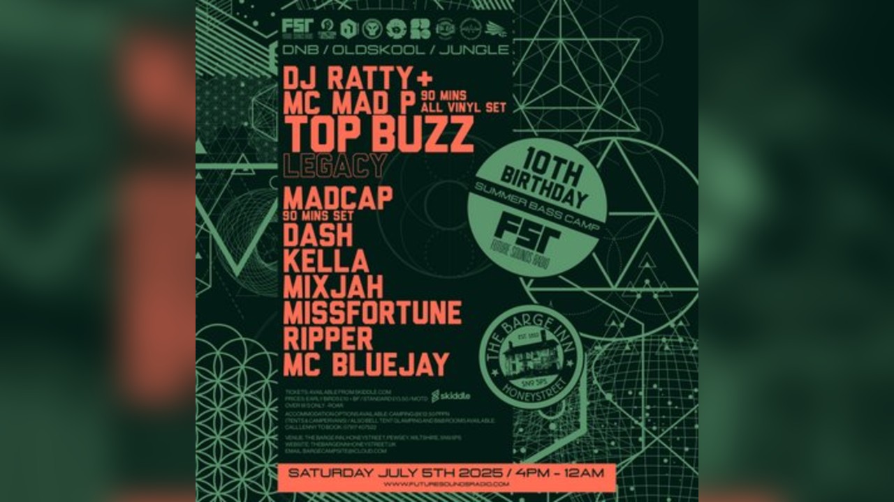 Future Sounds Radio 10th Birthday Summer Bass Camp