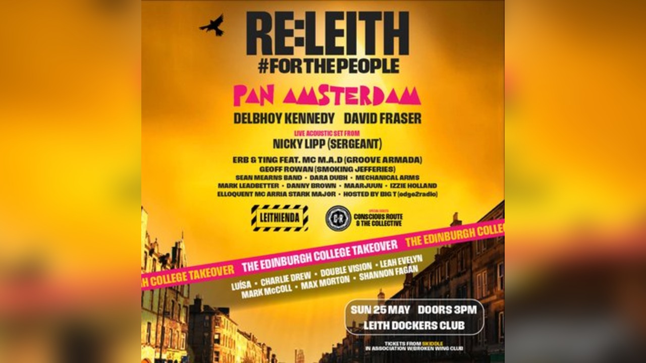 RE:LEITH #FORTHEPEOPLE - general admission