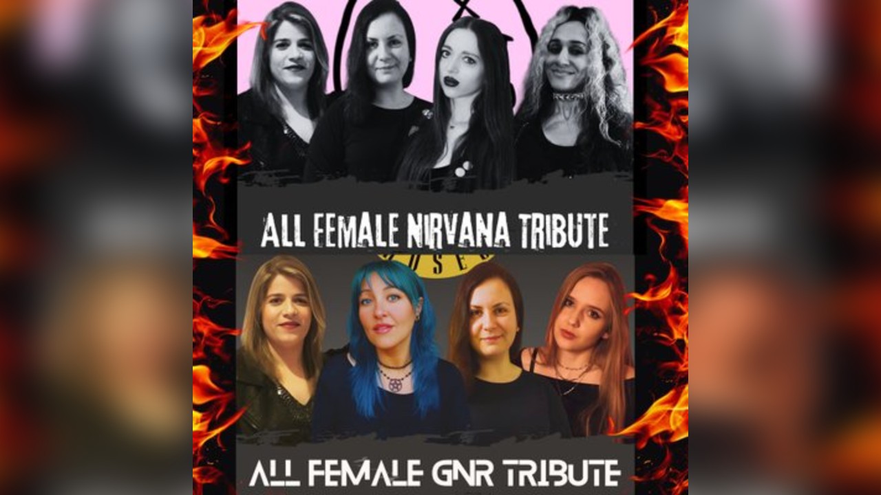 Nirvanher + Bras N' Roses (Female Tributes) at Komodo, Lincoln