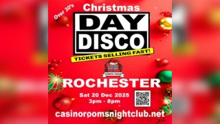 Day Disco (Over 30's) Xmas Special Saturday 20th December 2025