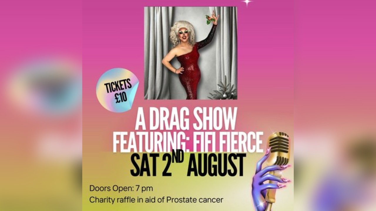 Brooklands Club presents a drag show featuring Fifi Fierce