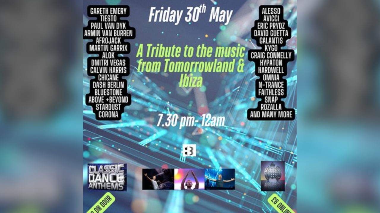 A Tribute to the music from Tomorrowland v Ibiza