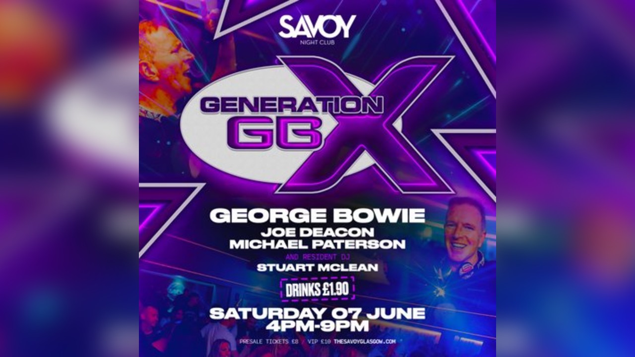Generation GBX - DAY PARTY- Savoy Nightclub