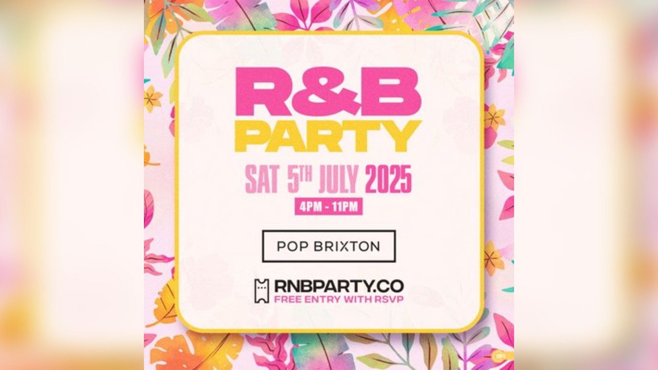 R&B PARTY - Day Party - Free Entry