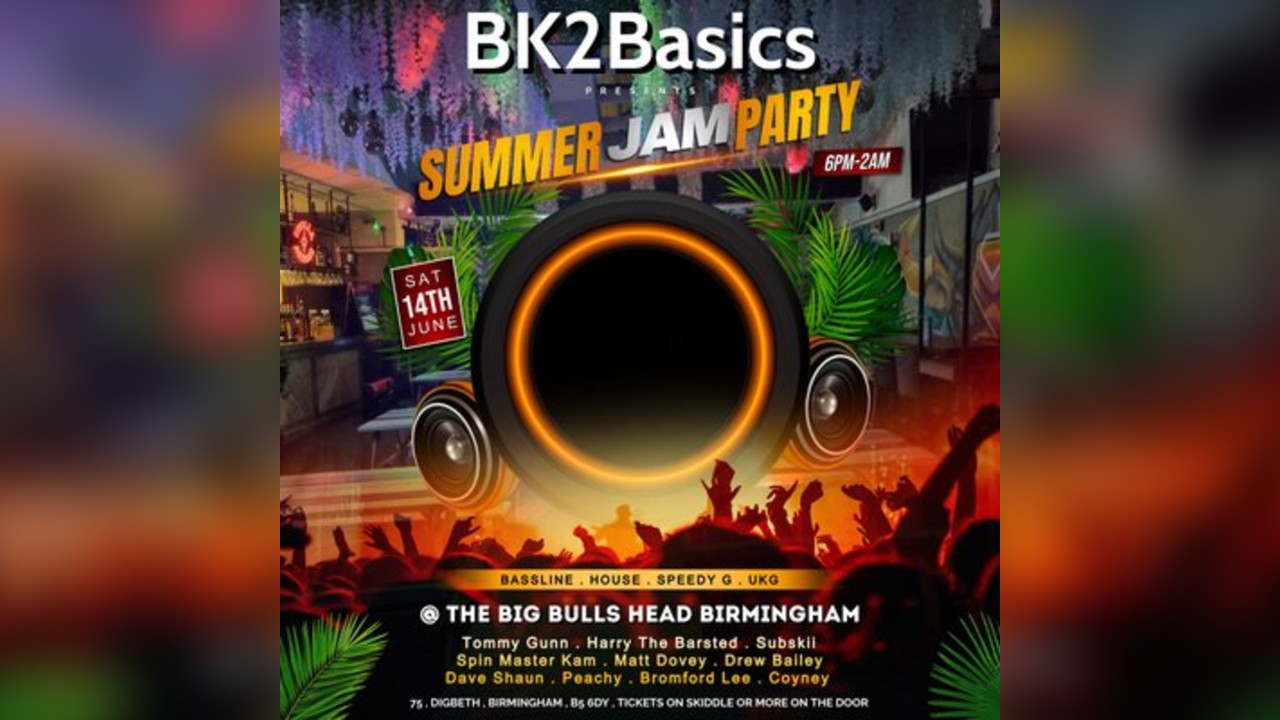 BK2Basics summer jam party