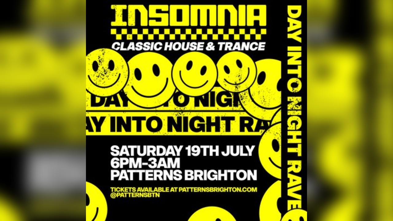 Insomnia: Classic House + Trance - Day Into Night