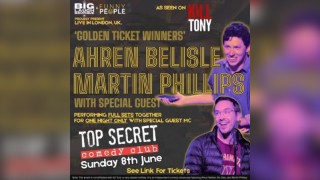 Ahren Belisle & Martin Phillips - Golden Ticket Winners LIVE