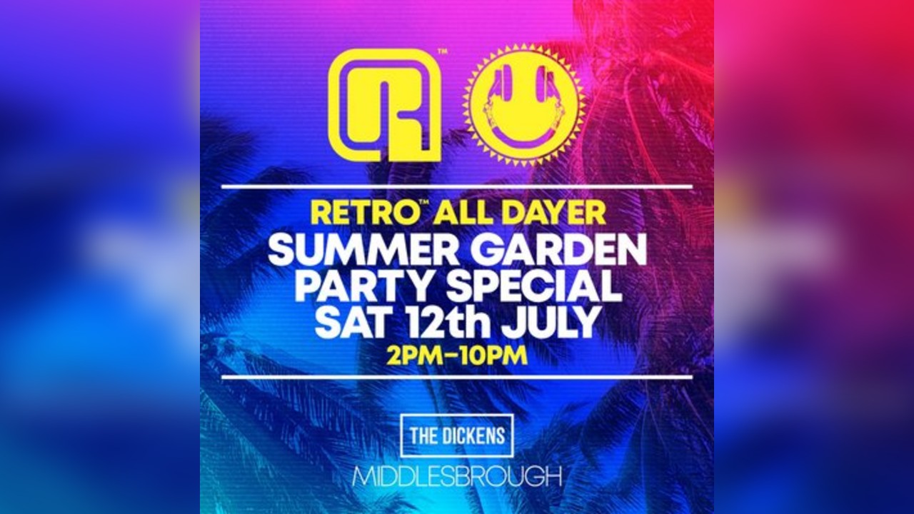 Retro All Day Garden Party