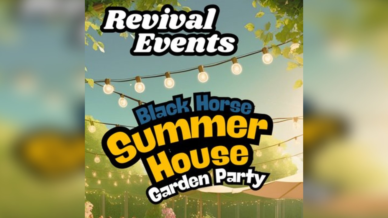Summer house garden party