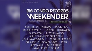 Big Condo Records Weekender presents Refreshment Stage