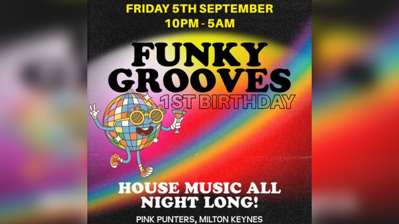 Funky Grooves First Birthday