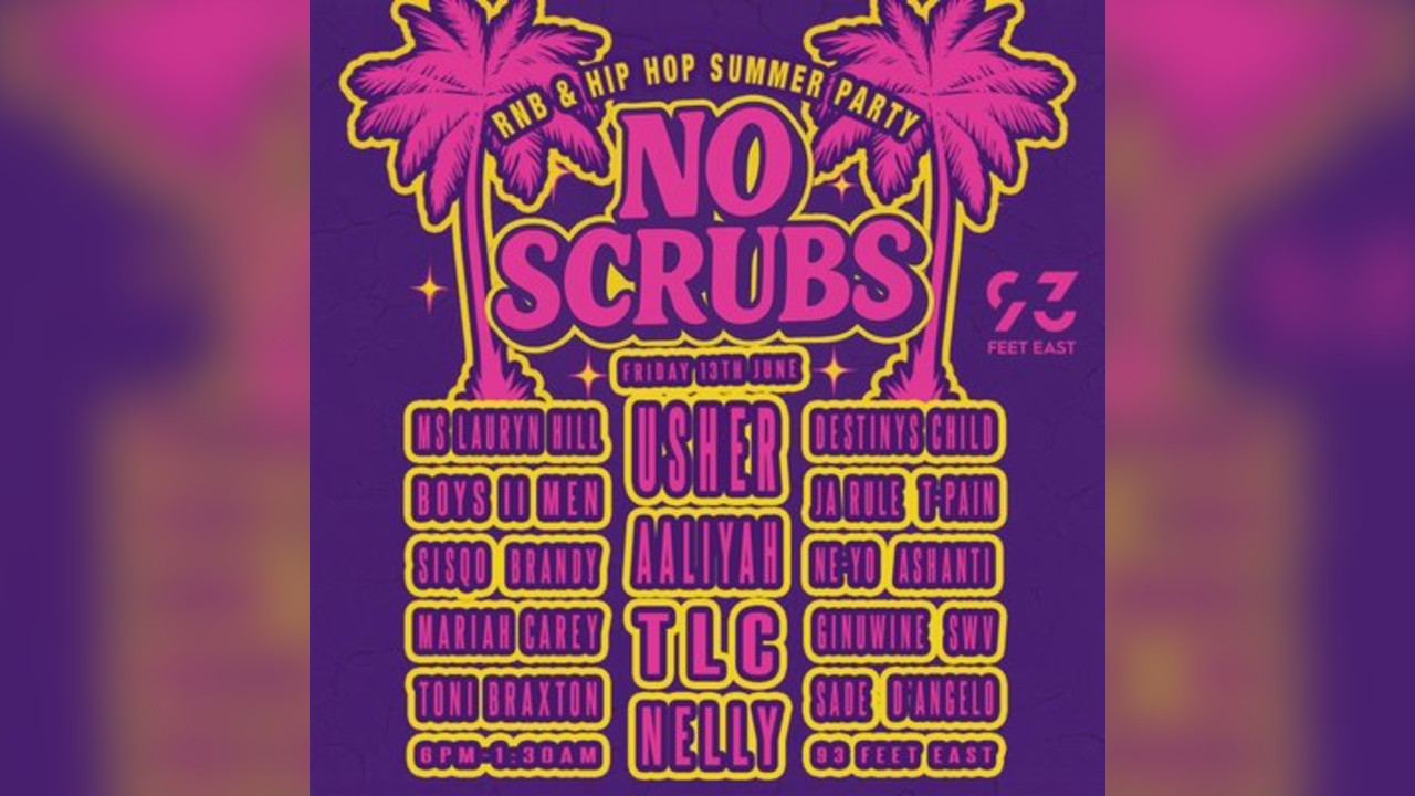 No Scrubs: 90s & 00s R&B Summer Terrace Party (London)
