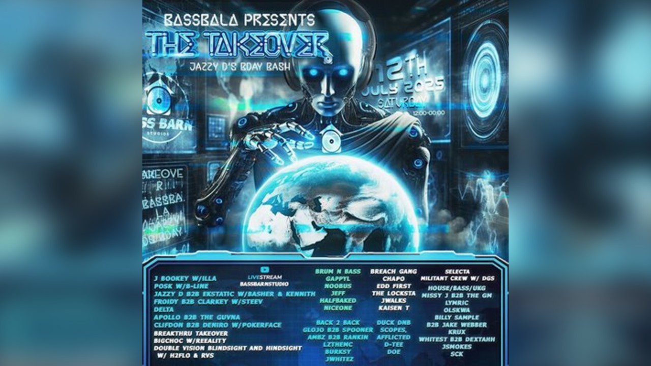 BassBala: The Takeover (Jazzy D B'day Bash)