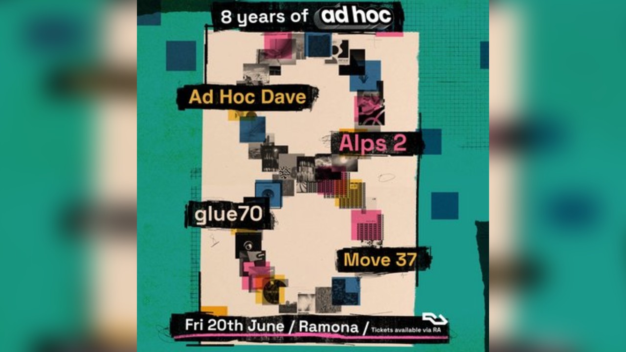 8 years of Ad Hoc Records - free tickets