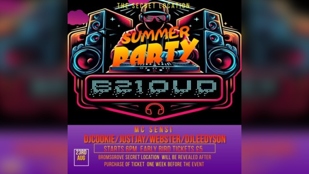 B21oud Summer party