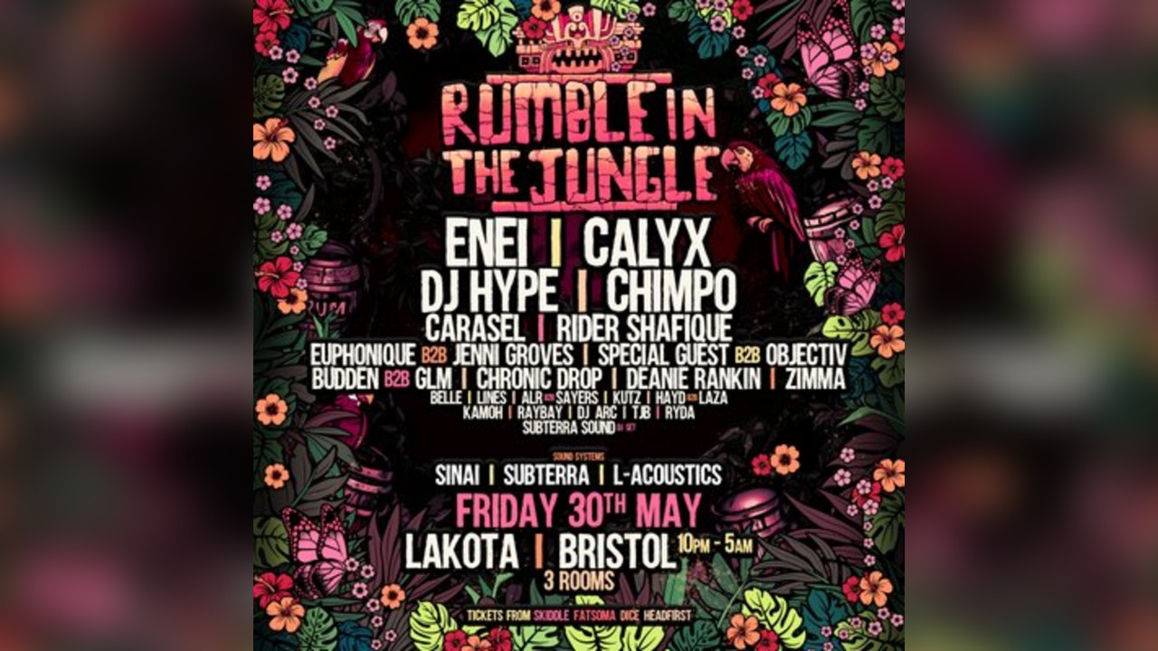 Rumble in the jungle - 30th May