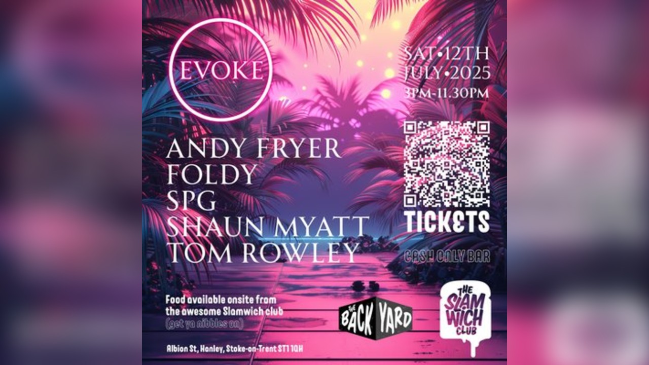 Evoke day party @ The BackYard