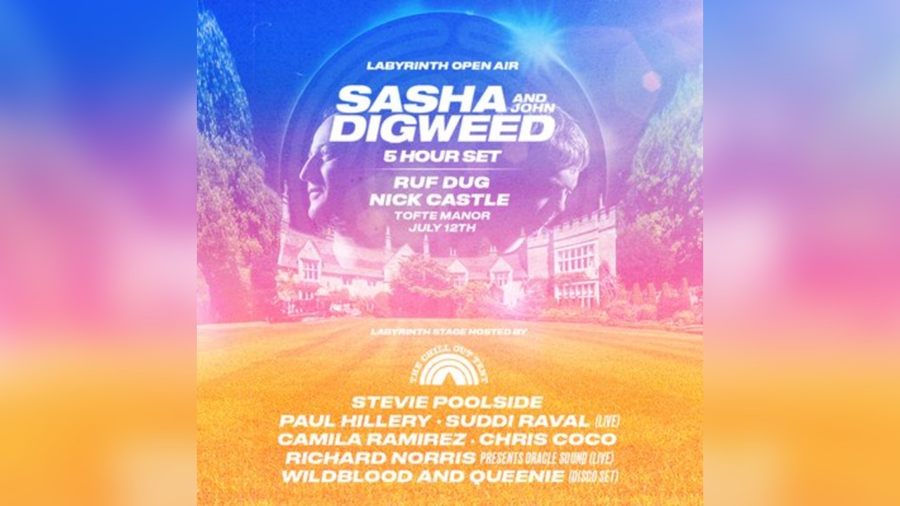 Labyrinth Open Air: Sasha & John Digweed at Tofte Manor