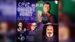 The Cove Comedy | Gavin Webster + Guests | 09.07.25