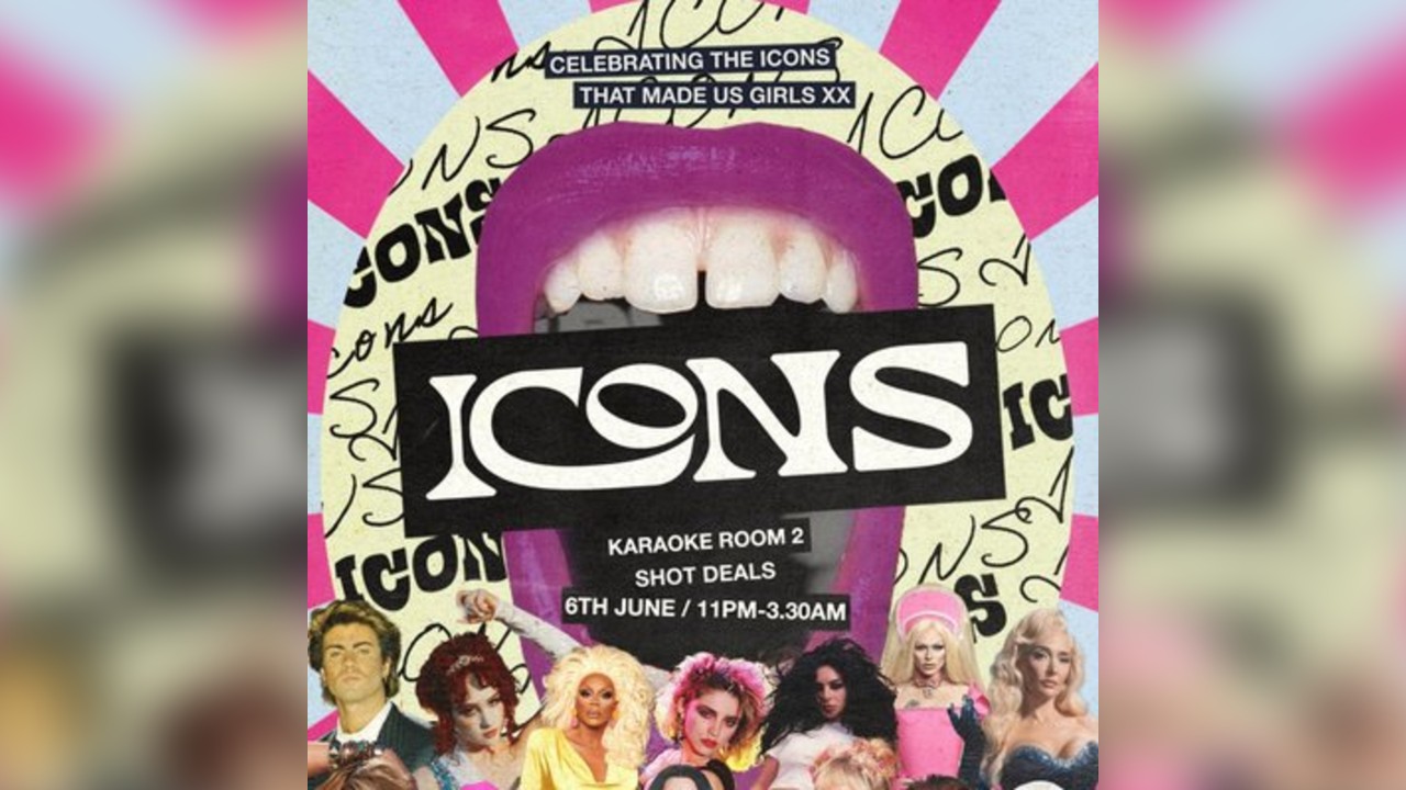 ICONS: CELEBRATING QUEER MUSIC @ OSLO HACKNEY - FRIDAY 6th JUNE