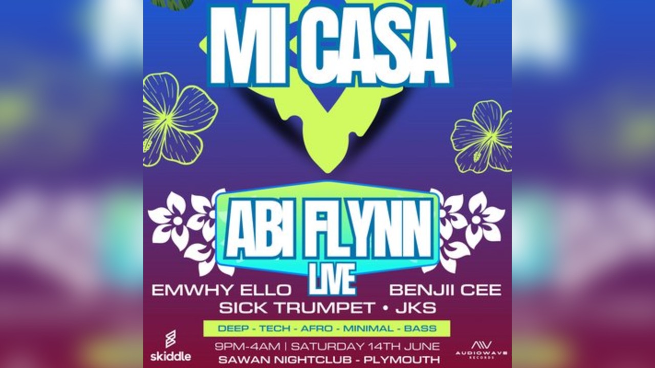Mi Casa - Abi Flynn Live | Emwhy Ello | Benjii Cee & more