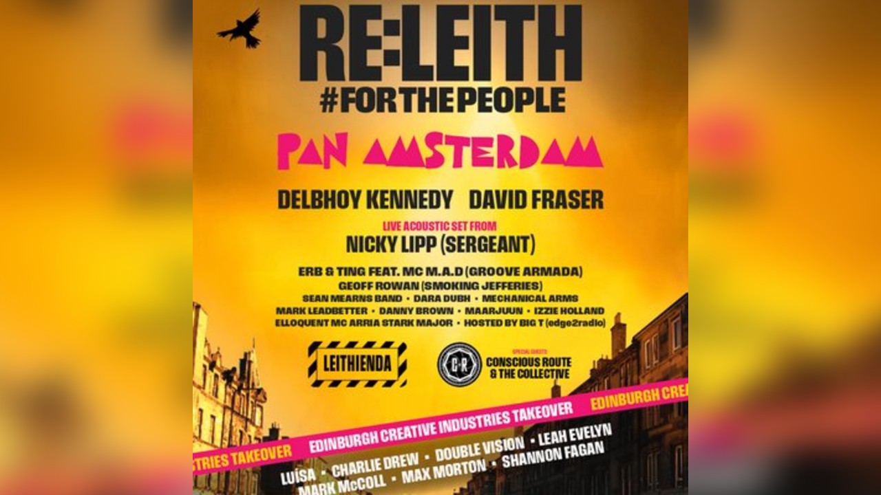 Charlie Drew at RE:LEITH FESTIVAL