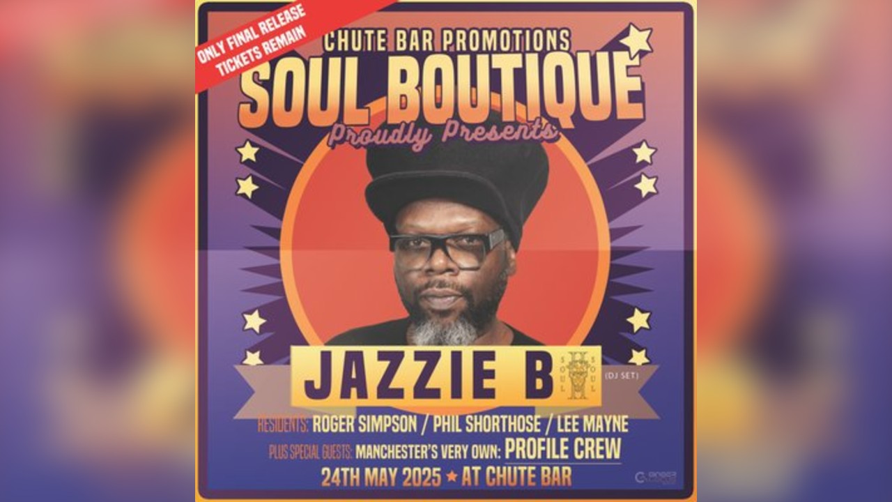 Soul Boutique presents Jazzie B