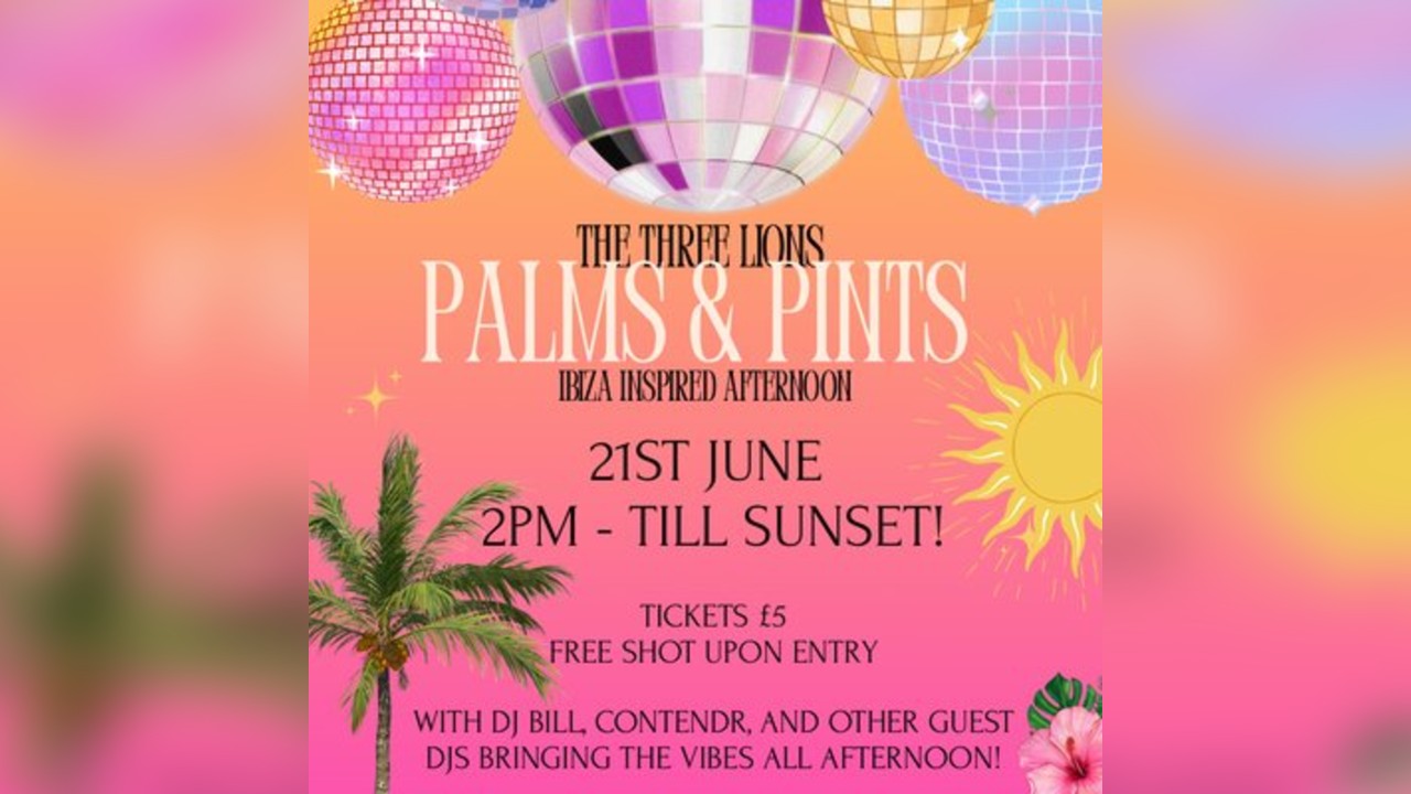 Pints and Palms - The Three Lions