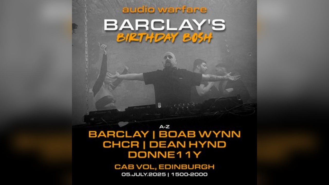 Audio Warfare Birthday Bosh