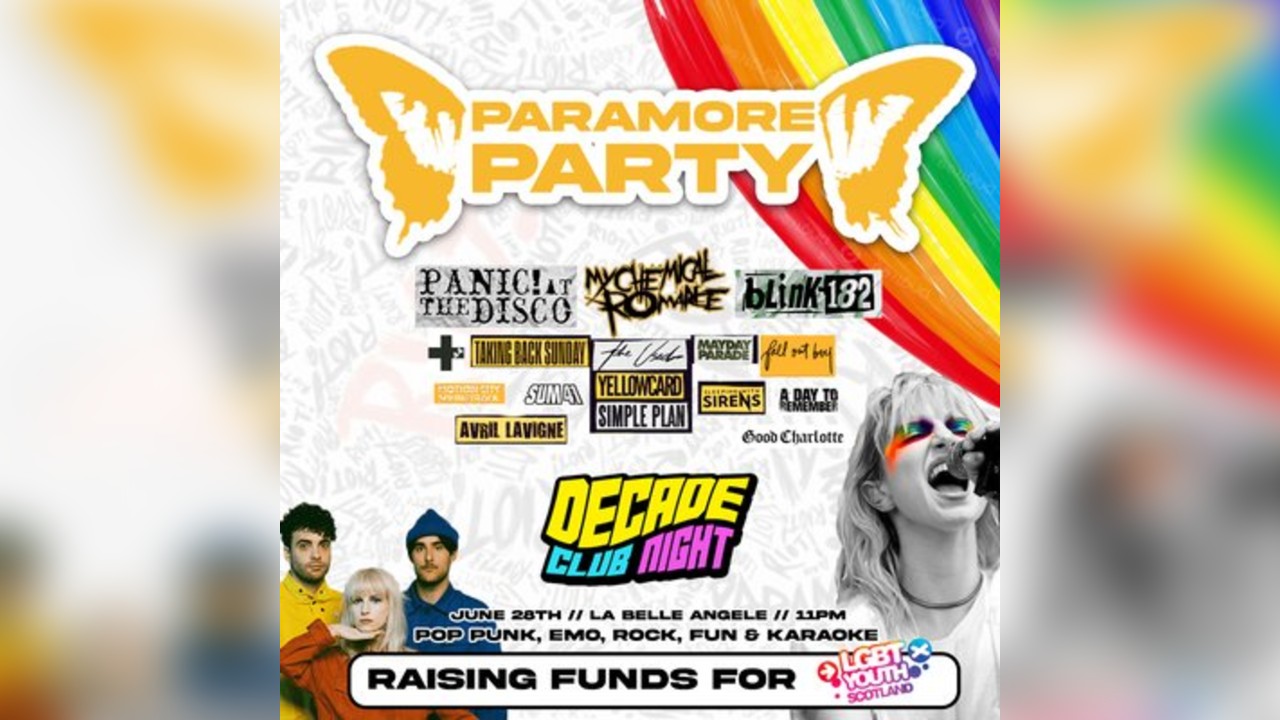 Decade Club Night - Paramore Party [emo, pop punk, rock + more]
