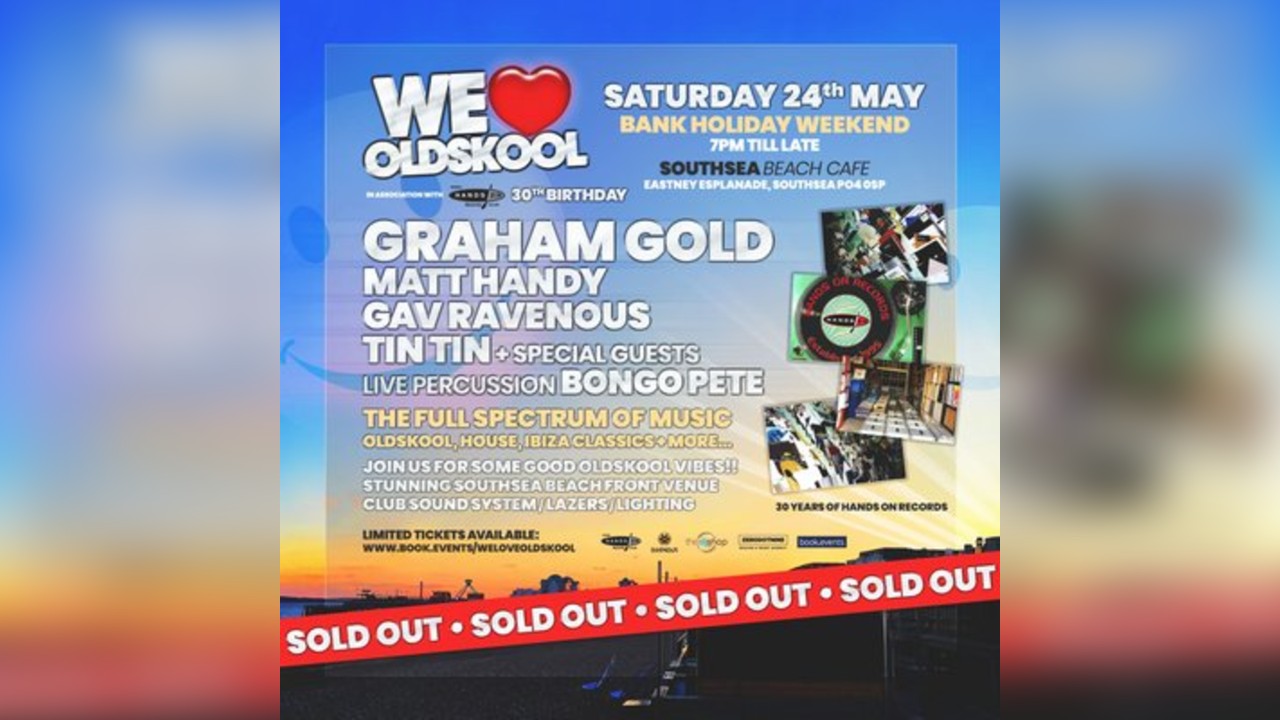 WE LOVE OLDSKOOL 'On The Beach'