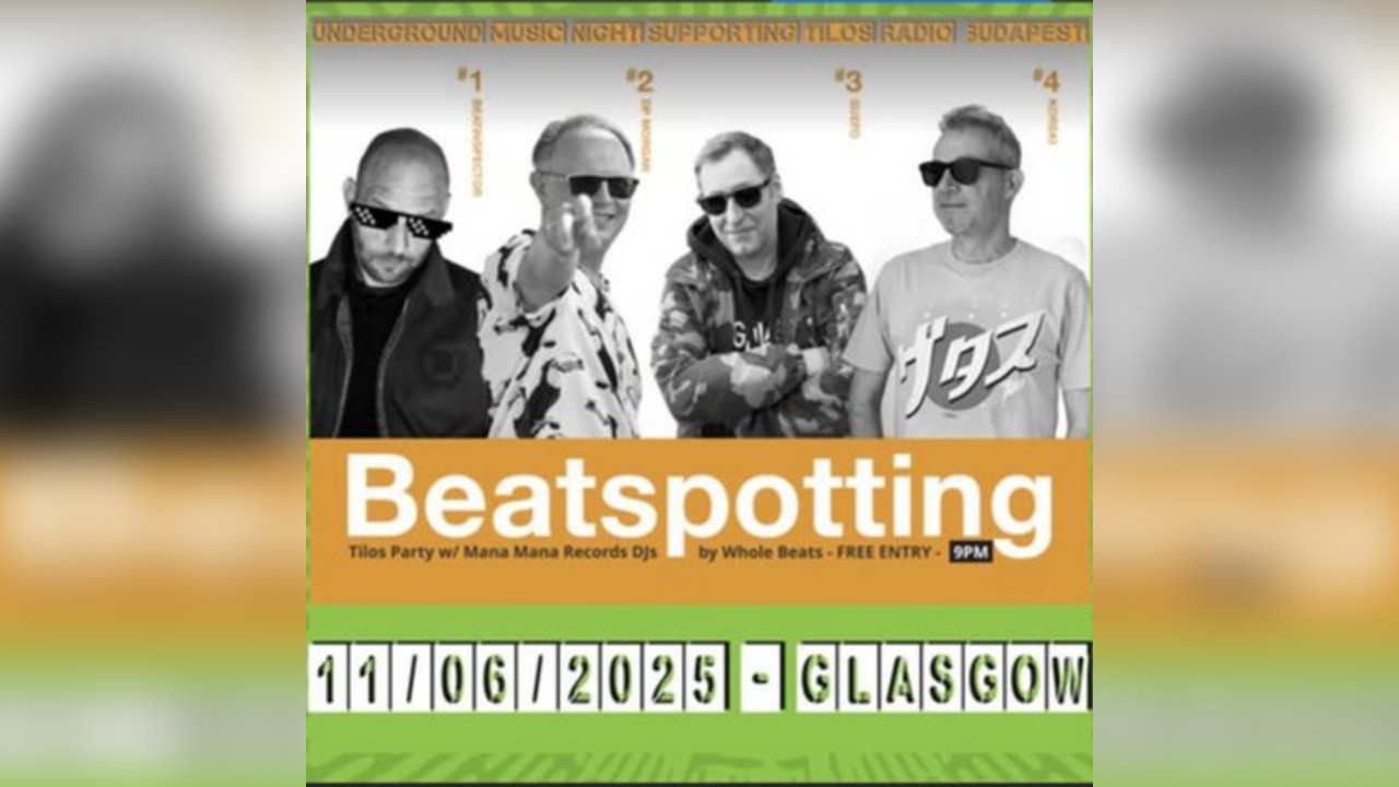 BEATSPOTTING Tilos Radio's Fundraising Party with Mana Mana