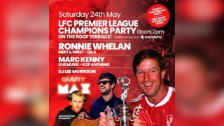 LFC PREMIER LEAGUE CHAMPIONS PARTY - Gravity Max, Liverpool