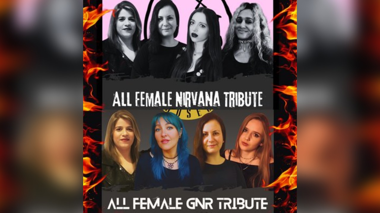 Nirvanher + Bras N' Roses (Female Tributes)- Amps, Milton Keynes