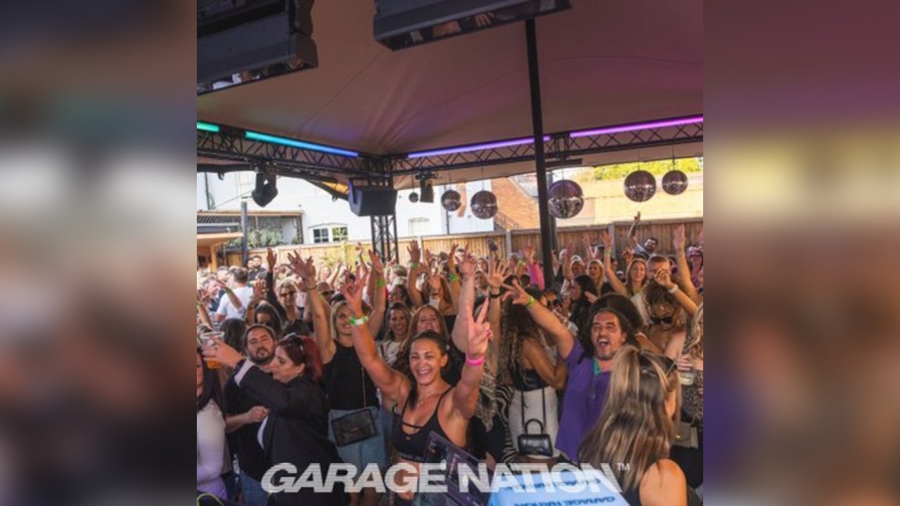 Garage Rewind Summer Garden Party