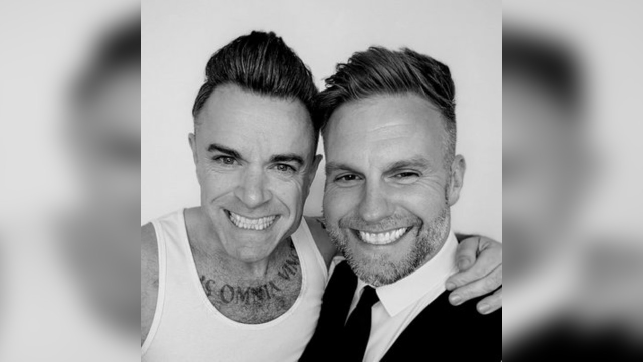 Robbie Williams & Gary Barlow tribute night