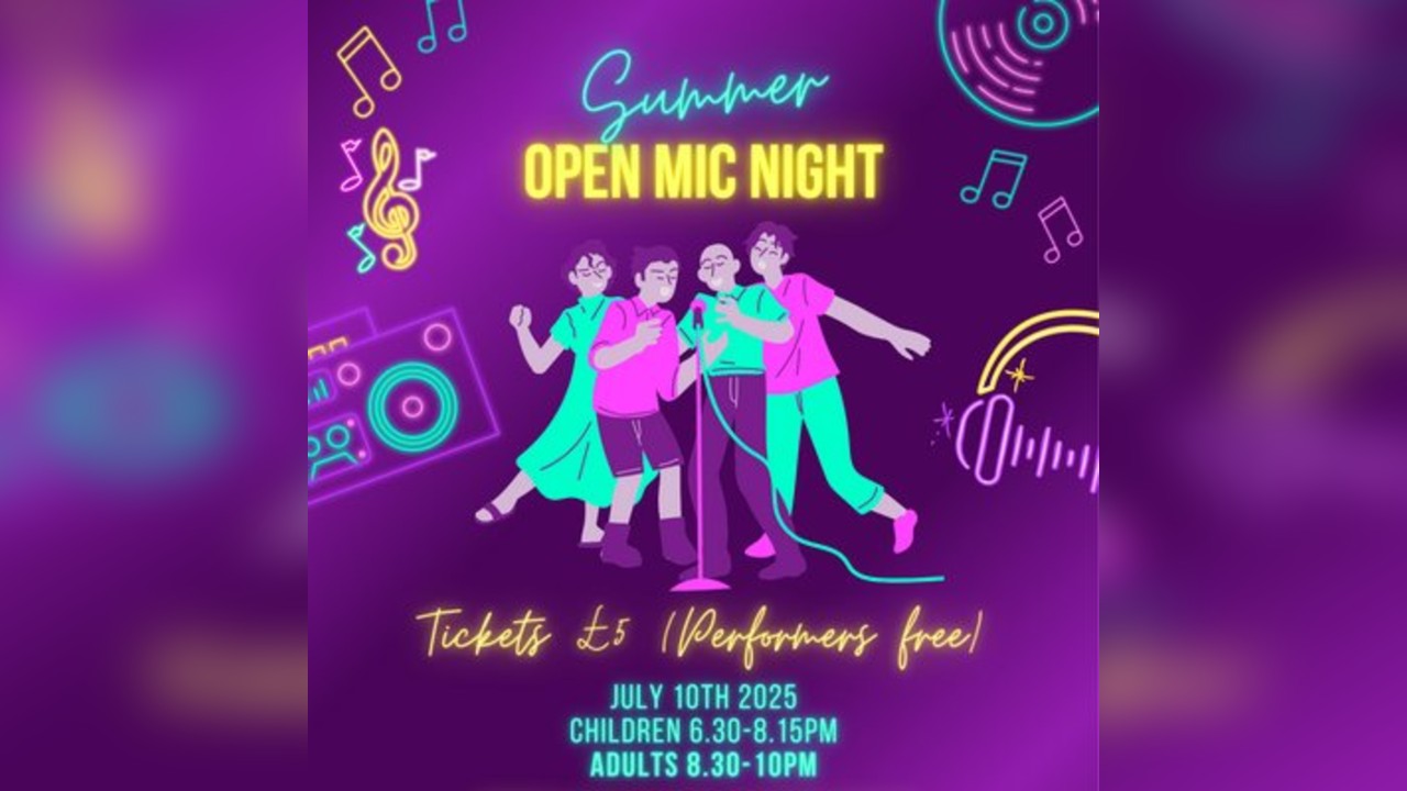 Vocal coaching with Hannah Open Mic