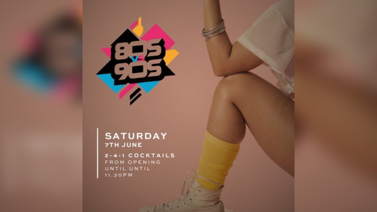 Bridgebar Presents 80s vs 90s Night