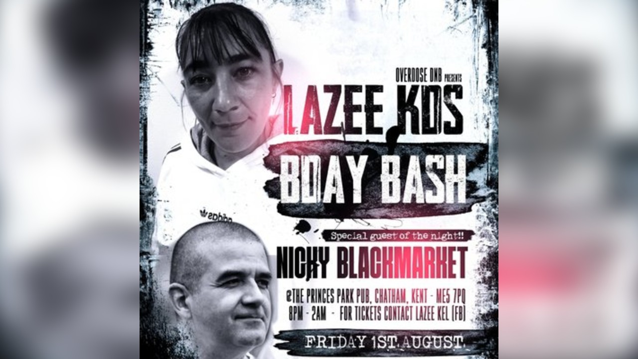 Lazee kds bday bash with  Nicky Blackmarket