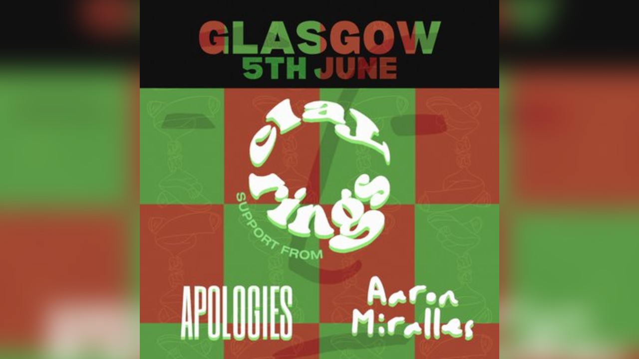 Clay Rings - The Blue-Boy's Dreams UK Tour - Glasgow