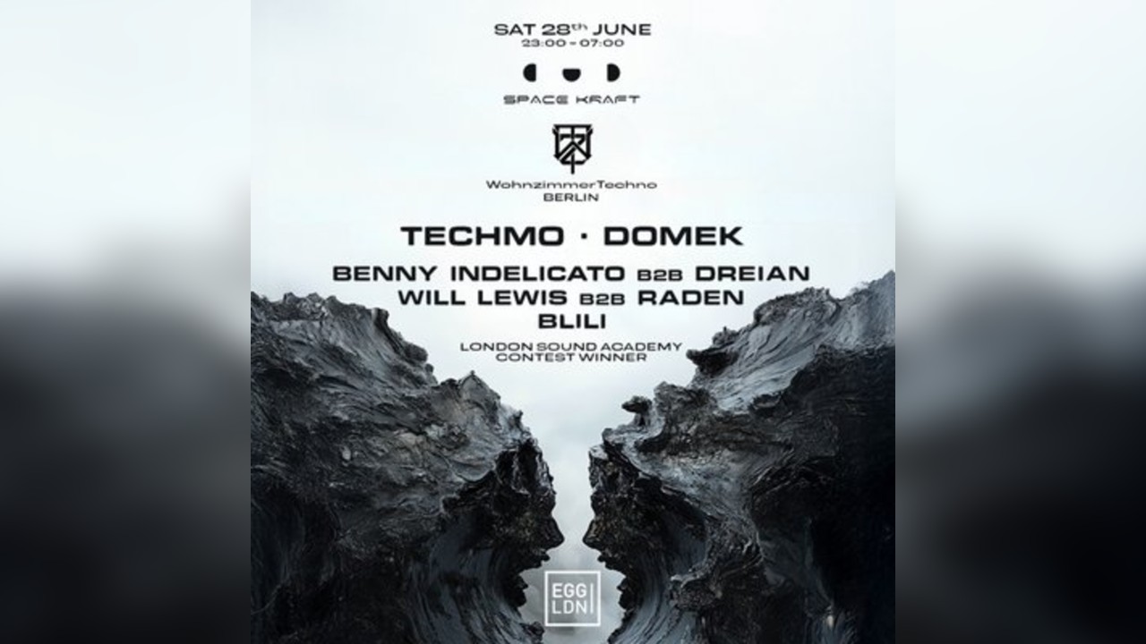 5 Years of Space Kraft: WohnzimmerTechno Berlin (London Debut)