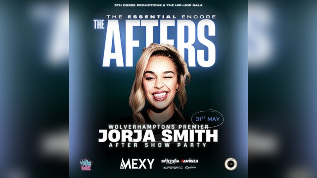 THE AFTERS: The Jorja Smith After Show Party