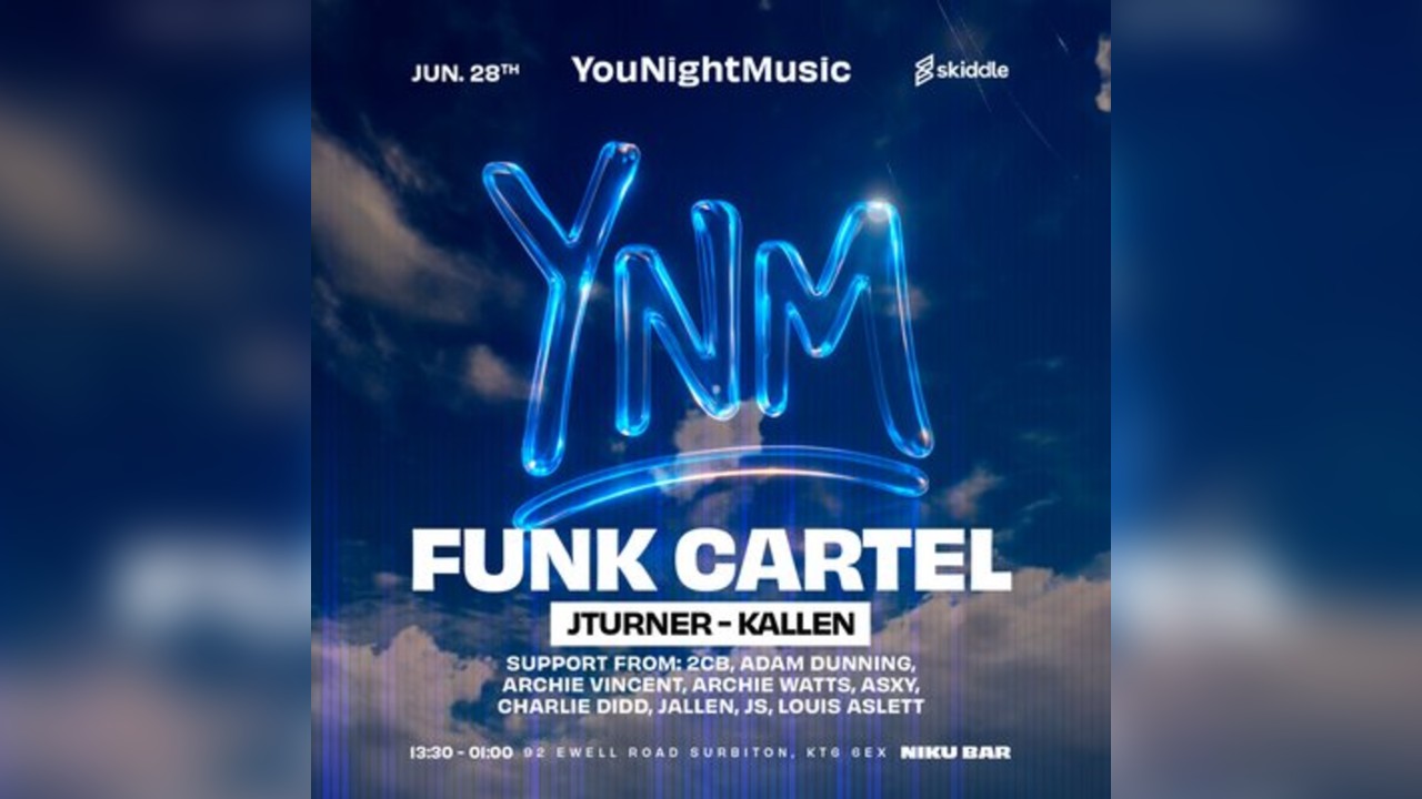 YouNightMusic, With Funk Cartel + Support
