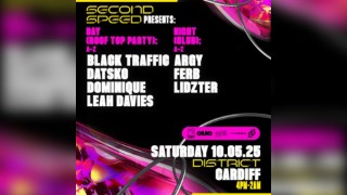Second Speed: Black Traffic, Datsko, (Roof Top Party) CardifF