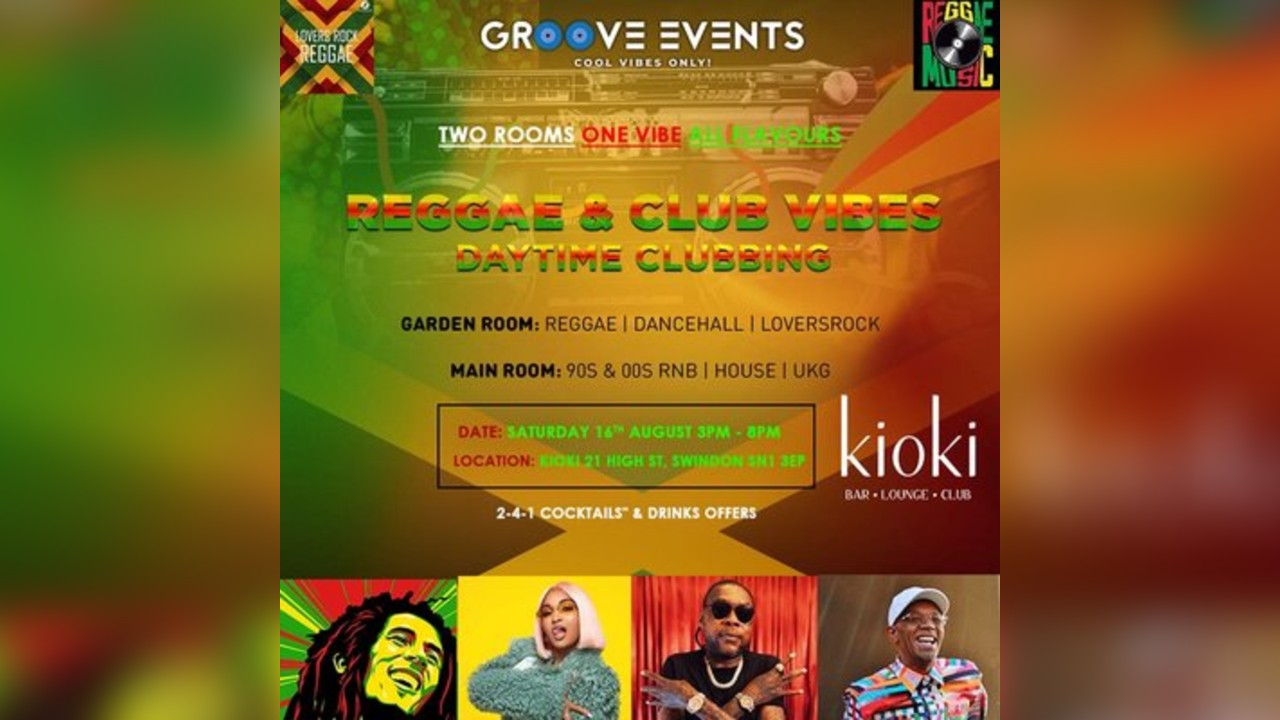 Reggae and Club Vibe Daytime Clubbing