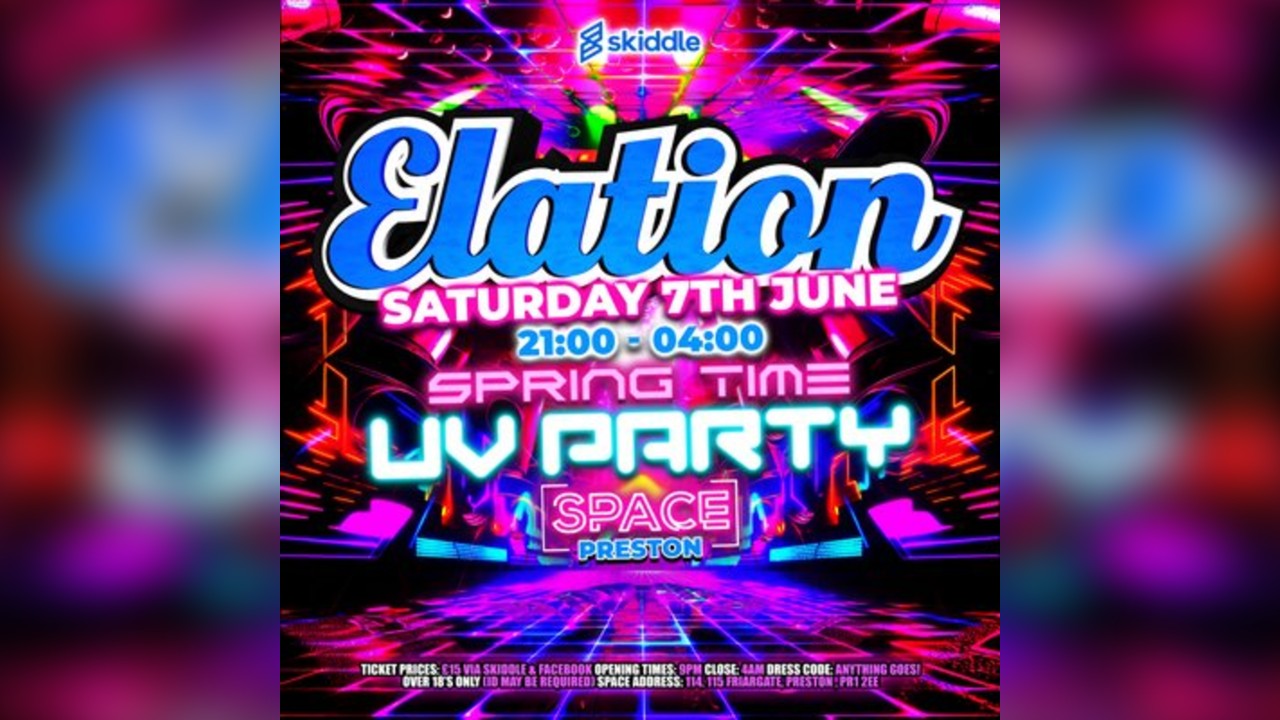 Elation - Spring Time x UV Party