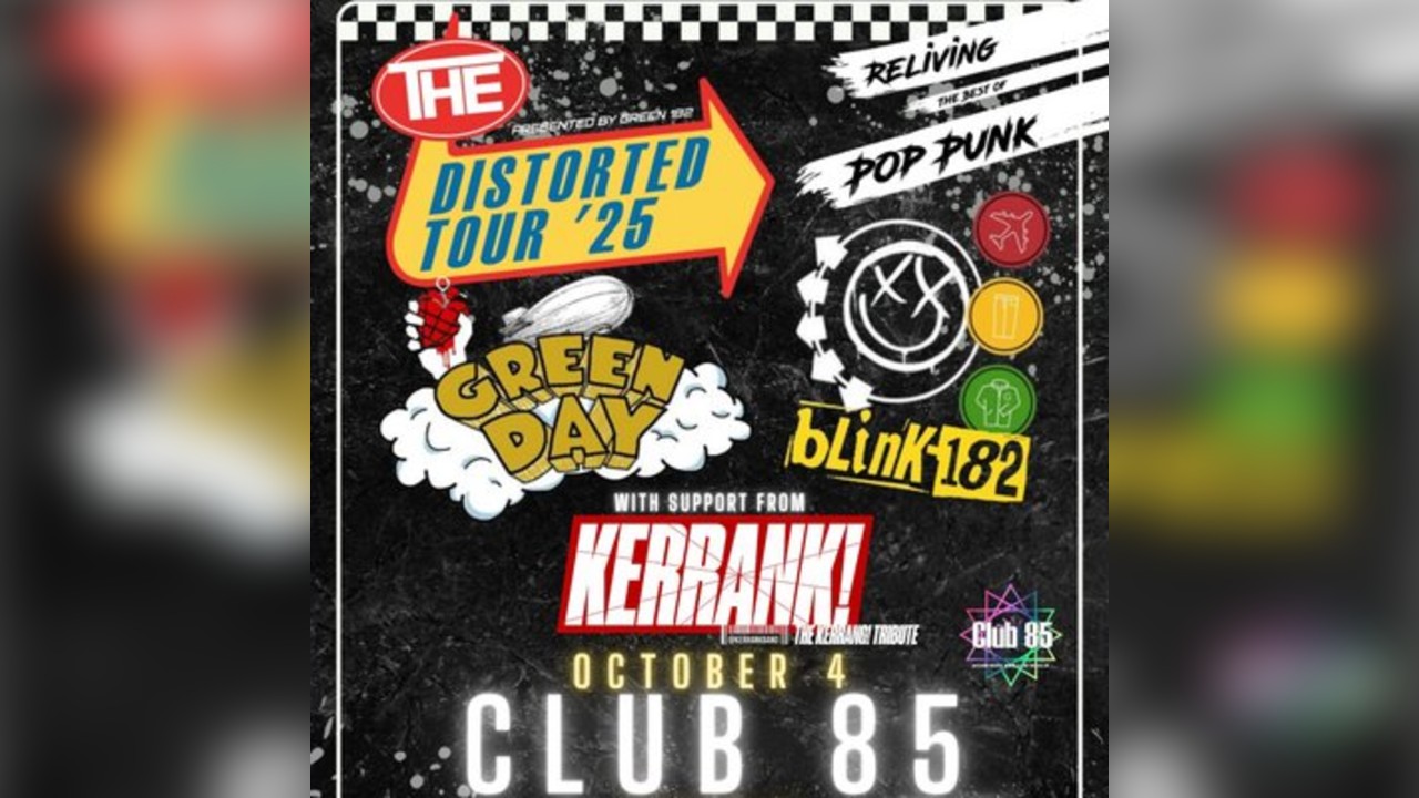GREEN 182 brings 'The Distorted Tour' to Club 85