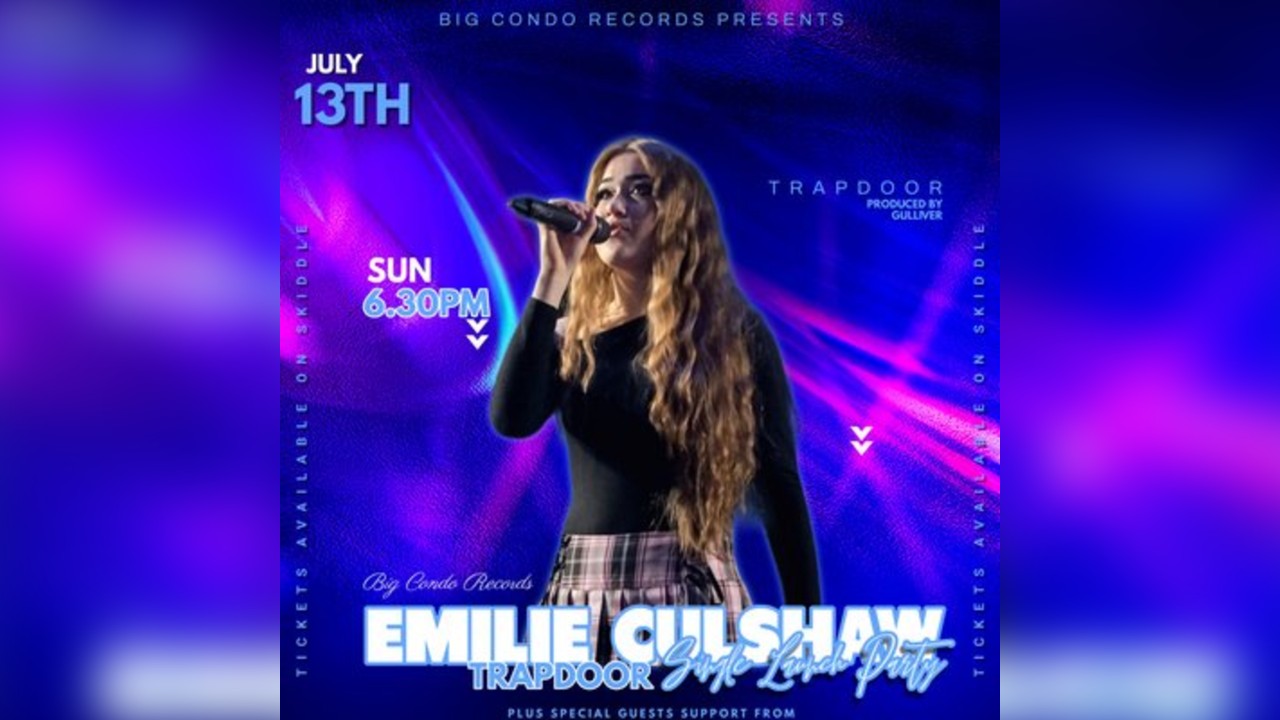 Big Condo Records Presents Emilie Culshaw Trapdoor Single Launch