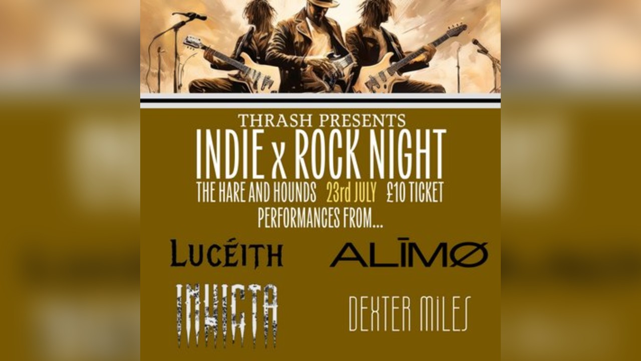 Thrash: Indie x Rock Night