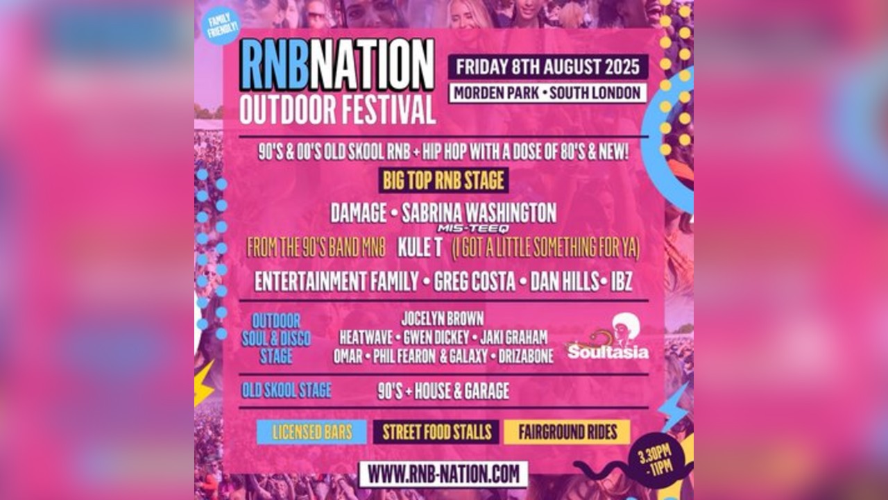 RnB Nation Outdoor Festival London